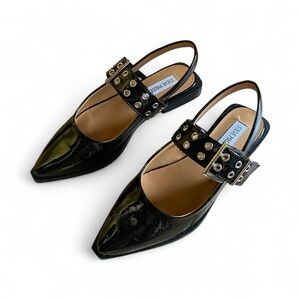 Steve Madden Karson Slingback Black Flat